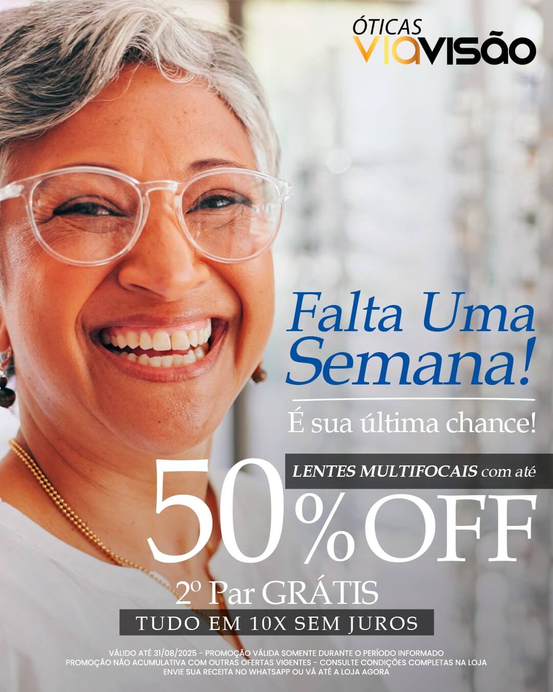 Falta Uma Semana! É sua última chance
