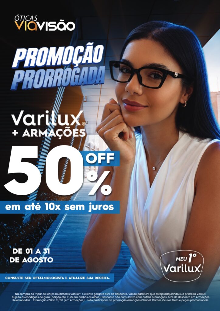 Varilux® + Armaçõeș 50% OFF